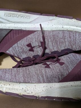 Under Armour Women’s Burgundy Knit Athletic Shoes